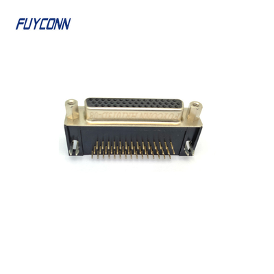 高密度直角PCB D-SUBのコネクター15/26/44/62 Pin