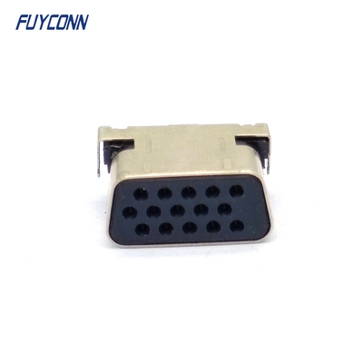 より控えめなD-SUBのコネクター直角PCB 15 Pin女性VGA