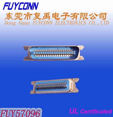 50 Pin 1.6mm PCB 板によって証明される UL のための男性の Centronic クリップ SMT コネクター