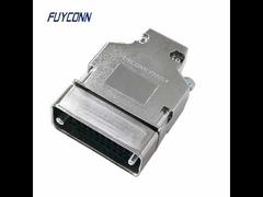 Crimping Type Female 34pin V.35 Connector Plastic Shield Cable Connector