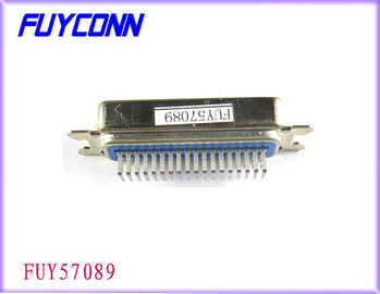 直角の 36 の Pin Centronic R/A 男性プリンター PCB の台紙のコネクター MD のタイプ証明された UL