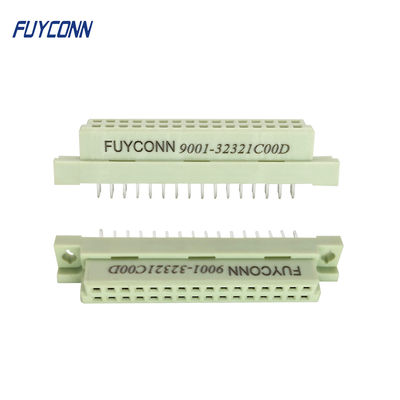 2列のEurocardのコネクター8 16 32 Pin PCBまっすぐな2x16P 32pin女性DIN 41612のコネクター