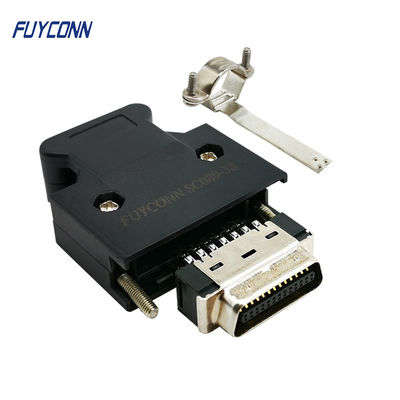 26 Pinのサーボ コネクターのABSハウジングのSCSIコネクター1.27mmピッチ