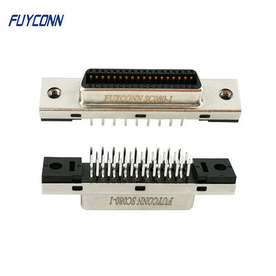 1.27mmのコネクター縦PCB 36 Pin MDRのSCSIコネクターの女性のタイプ