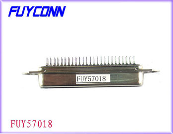 36 Pin DDK Centronic PCB のまっすぐなメス コネクタ証明された UL