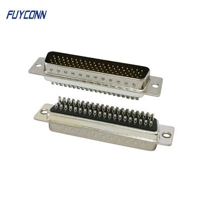 78ピンD-SUBコネクタ 溶接カップケーブル 男性型 高密度D SUBコネクタ
