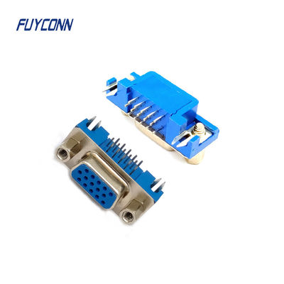 15ピンの高密度Dサブコネクタ 右角PCB 女性HDDBコネクタ