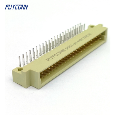 44ピン DIN41612 コンネクタ PCB 右角 2 行 男性 2 * 22ピン 44P 9001シリーズ