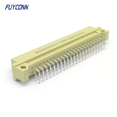 44ピン DIN41612 コンネクタ PCB 右角 2 行 男性 2 * 22ピン 44P 9001シリーズ