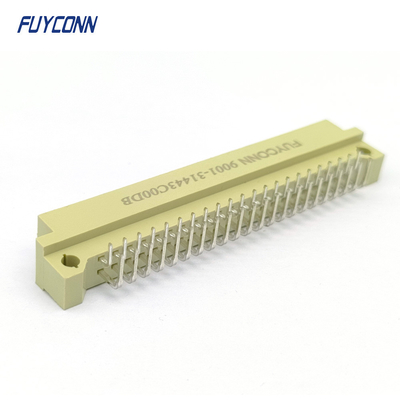 44ピン DIN41612 コンネクタ PCB 右角 2 行 男性 2 * 22ピン 44P 9001シリーズ