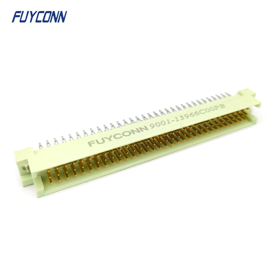PCB 溶接式 3*32P 96ピンの Euorcard 供給者 男性 DIN41612 コンネクタ W/ ハープーン