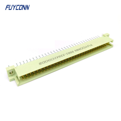 DIN41612 男性コネクタ 64Pin直線PCB 2列 2*32pin ユーロカードコネクタ W/ ハープーン