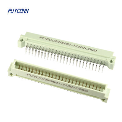 64P 右角PCB DIN 41612 コネクタ 2列 男性 ユーロカード コネクタ