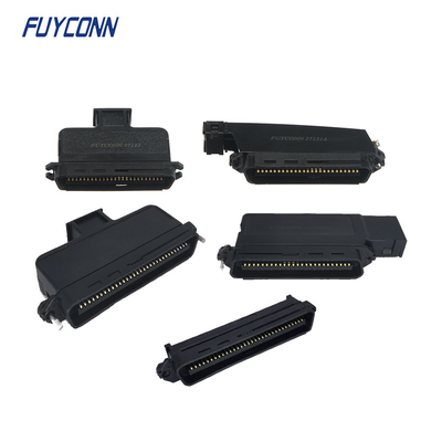 TYCO AMP RJ21のコネクターIDC 50pinのプラスチック フードが付いている男性のCentronicsコネクター