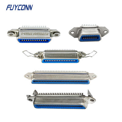 はんだのコップのCentronicの女性のコネクター14pin 24pin 36pin 50pin 64pin