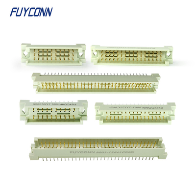 30pin 48pin 96pin 3はDIN 41612のコネクター男性の縦PCB Eurocardを漕ぐ