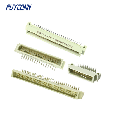 2列のヨーロッパのDIN41612コネクター20pin 32pin 50pin 64pin直角PCBの男性Eurocard