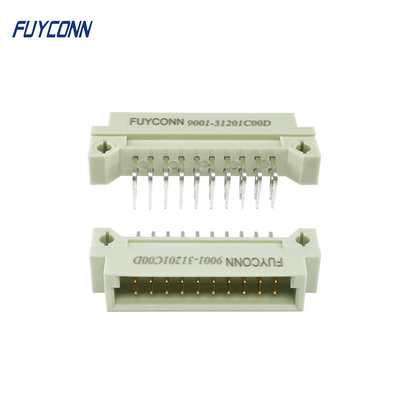 Bのタイプ3列DIN 41612のコネクター48P Eurocardのまっすぐな女性の容器