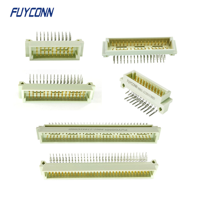 3Rows R/A 41612のコネクターの男性90度直角PCB Eurocard