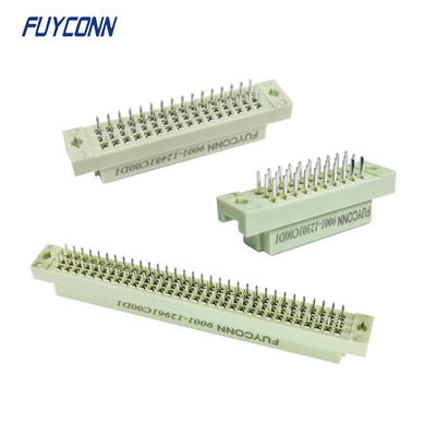 3列のまっすぐなメス コネクタ、ヨーロッパの様式のコネクター30pin 48pin 96pin