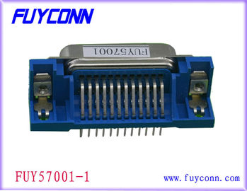 直角 2.16mm の容器のすくいのタイプ 50 Pin の Centronics のコネクター