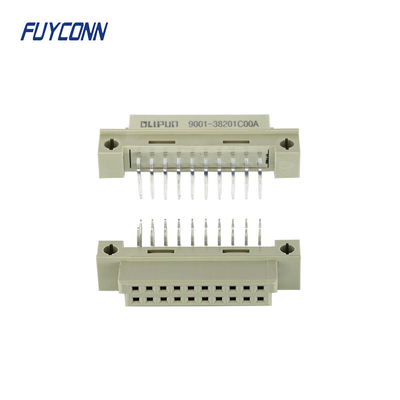 220S DIN41612のコネクター女性2x10P 20pin直角PCB