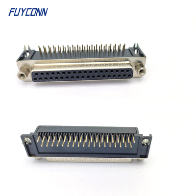 37Pin女性D-SUBのコネクター直角PCB DBのコネクター（9.4mm）