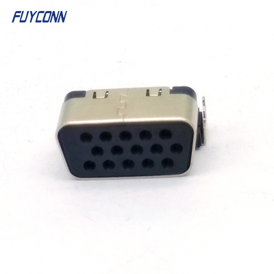 VGA D-SUBのコネクター15pinの女性より控えめな0.9mm