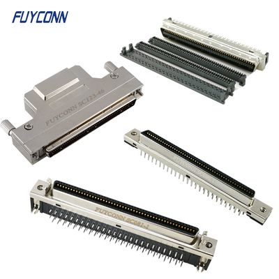 100ピン SCSI MDR コネクタ PCB 溶接カップ IDC クリップ 1.27mm