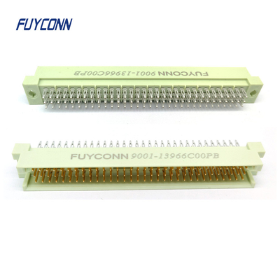 溶接器のない男性DIN41612コネクタ 3列 96ピンプレスピンPCBタイプ