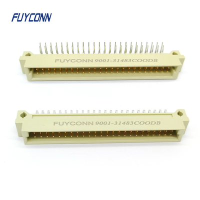 48ピン DIN 41612 コネクタ PCB 角 2 行 男性 2 * 24ピン 48ピン 9001 コネクタ