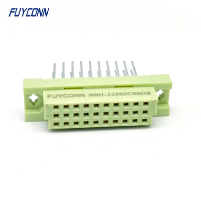 13mm 30Pin DIN 41612コネクタ 3列 330直線PCB 女性 DIN41612コネクタ
