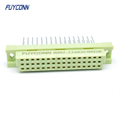 15mm 48Pin DIN41612コネクタ 3列直線PCB 女性 348 DIN 41612コネクタ