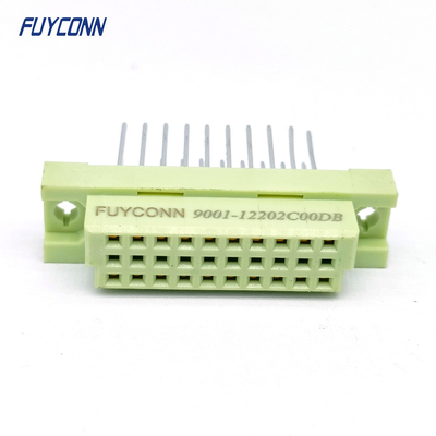 15mm 20Pin DIN 41612 コネクタ 3列 320 直線 PCB 女性 DIN41612 コネクタ