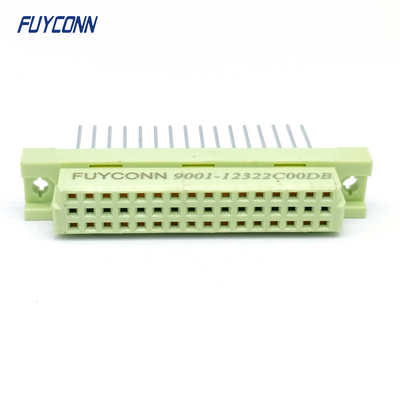 17mm 32Pin DIN41612コネクタ 3列直線PCB 女性 332 DIN 41612コネクタ