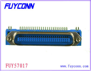 板ロックが付いている24のPin Centronic PCBの直角のオス・コネクタ