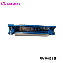 64 Pin DDK Centronic Boardlockの男性のR/A PCBのコネクターはULを証明した
