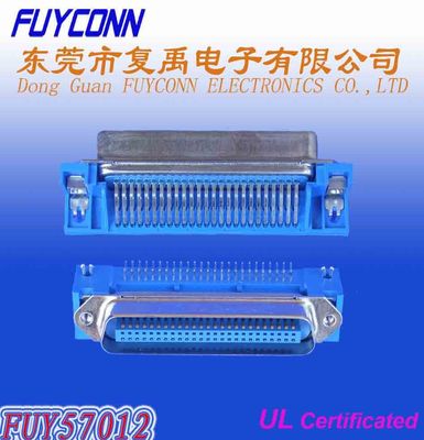 Centronic 14板ロックが付いている24の36 50Pin男性の直角PCBのコネクター