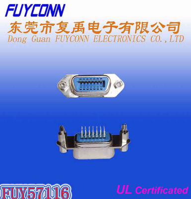 36 の Pin Centronic のまっすぐな角度女性 PCB はコネクターによって証明された UL を取付けました