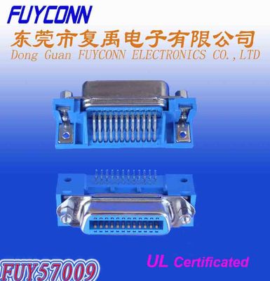 Centronic 36 Pin ジャックねじが付いている女性 PCB 直角プリンター コネクター