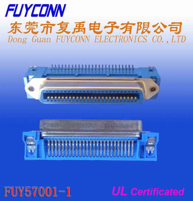Centronic 14 Pin のチャンピオンのリボン PCB 直角の女性板ロックのコネクター
