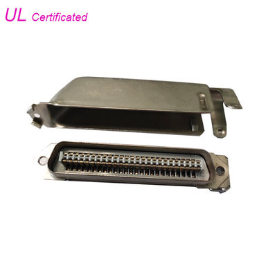 ねじが付いている習慣 PBT IDC のオス・コネクタのプラグ 50 のピン コネクタ