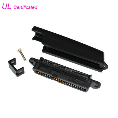50P IDC のタイプにひだを付ける 25 組の TYCO の女性の容器の Centronic のコネクター RJ21