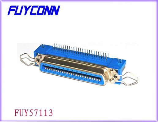 36 の Pin Centronic のばねが付いている女性の右の天使 PCB の台紙はプリンターのためのコネクターの掛け金を降ろします