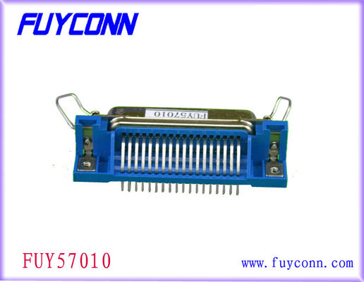 Centronic 50 Pin PCB の直角のメス コネクタ証明された UL