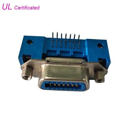 Centronic 50 36ねじが付いている24の14のPin直角PCBの女性のチャンピオンのコネクター