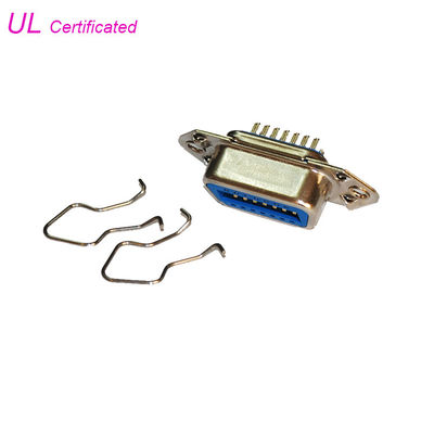 保釈クリップによって証明される UL が付いている DDK 14 Pin Centronic のはんだのメス コネクタ