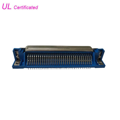 50 の Pin Centronic PCB の直角のメス コネクタ証明された UL