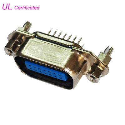 六角頭のナットとのCentronic 14 Pinのまっすぐな角度の男性PCBのコネクター24pin 36pin 50pin