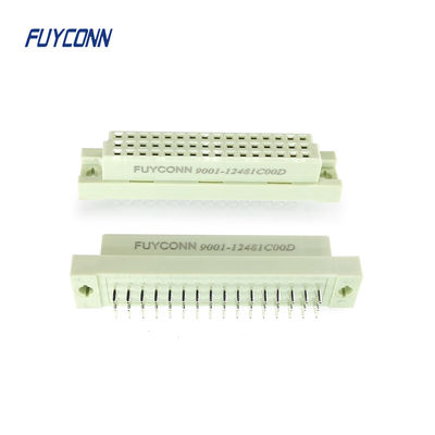 女性のヨーロッパのコネクターPCBまっすぐなターミナルDIN 41612コネクター